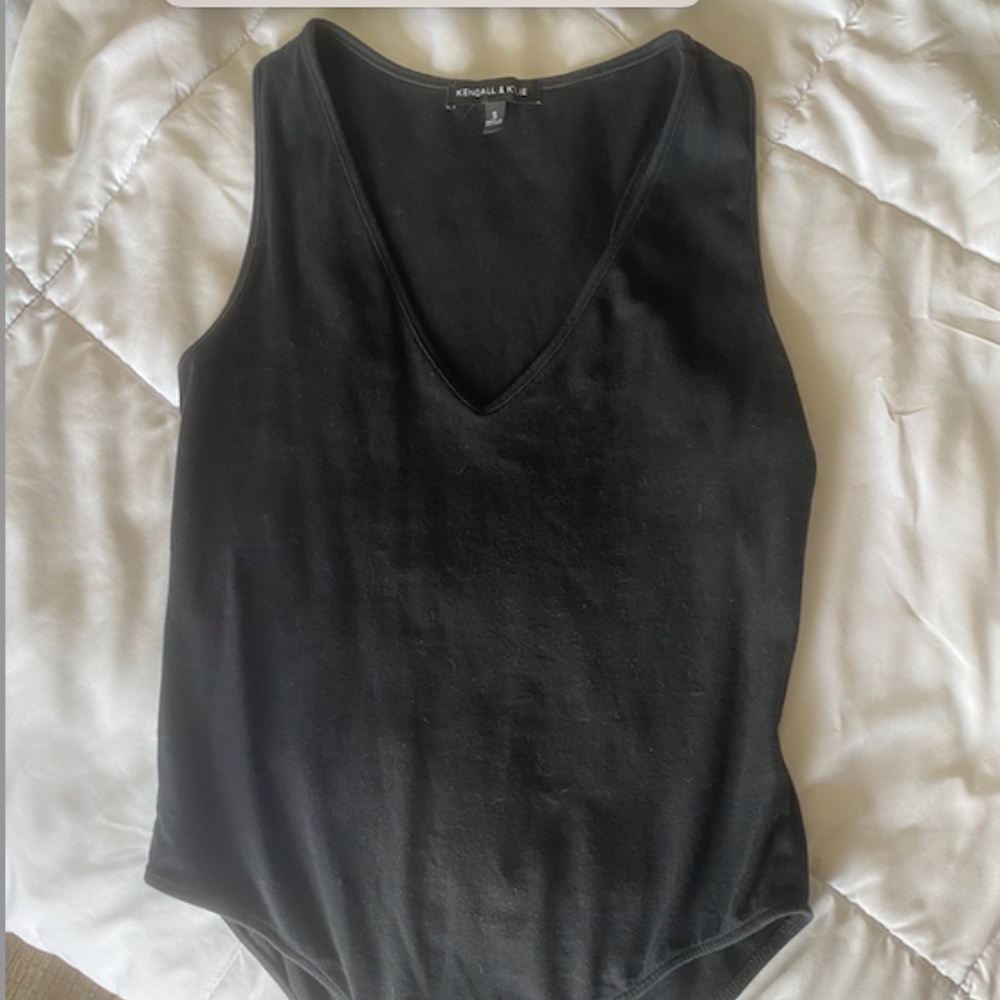 Kendall & Kylie Black Bodysuit